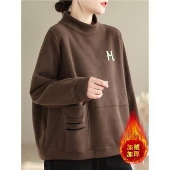 大碼女裝春秋新款休閑牛仔外套