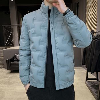 韓版修身短款潮流帥氣男士羽絨服