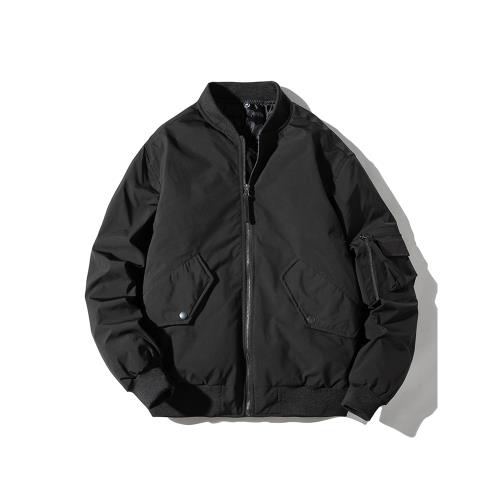 春秋冬季外套男潮帥氣飛行員夾克男女情侶百搭寬松加厚加棉棒球服