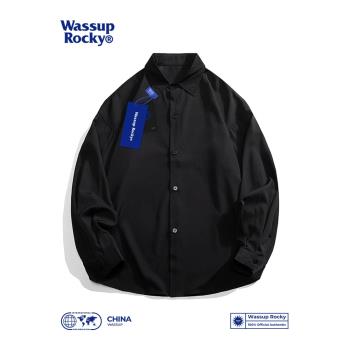 WASSUP ROCKY內搭翻領休閑襯衫