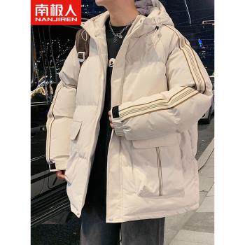 啄木鳥工裝棉衣男士外套冬季加厚款保暖棉襖子男生麵包服冬裝棉服
