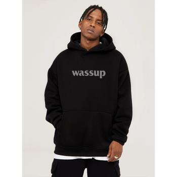 WASSUP HEODS秋冬休閑連帽衛衣