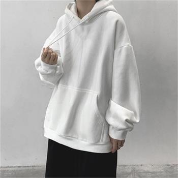 ins冬季小眾高街寬松連帽衛衣