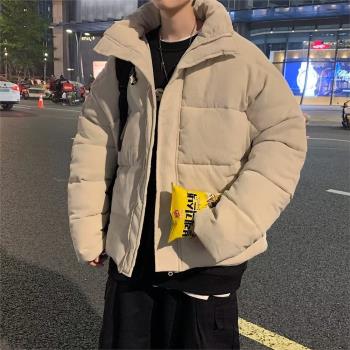 韓版冬季燈芯絨加厚男青年外套