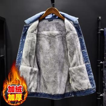 冬季韓版潮流派克服加絨加厚外套