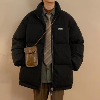 韓版痞帥氣高街加厚百搭麵包服
