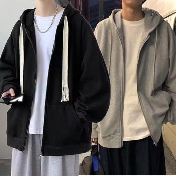 高街春秋款ins連帽夾克開衫衛衣