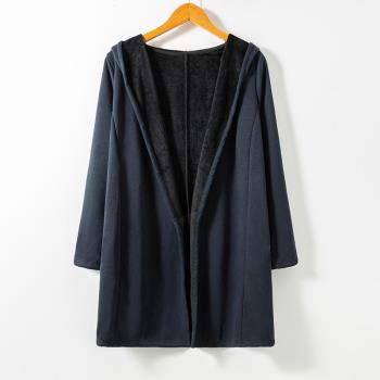 風衣保暖加絨加厚漢服斗篷開衫