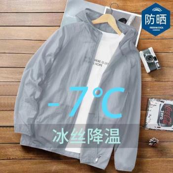 夏季騎車冰絲輕薄透氣皮膚防曬衣