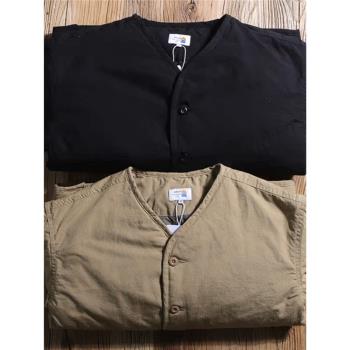 歐美外貿復古M65軍事冬季無領棉衣男士絎縫美式保暖工裝棉服外套