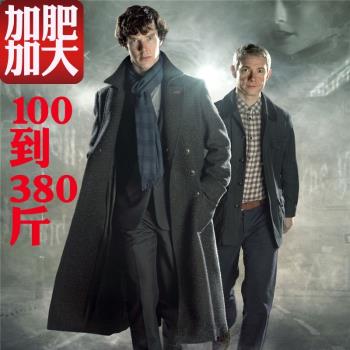 福爾摩斯神探德式英倫呢子風衣
