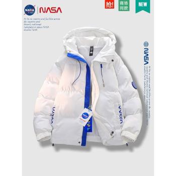 nasa外套秋冬季加厚棉衣羽絨服