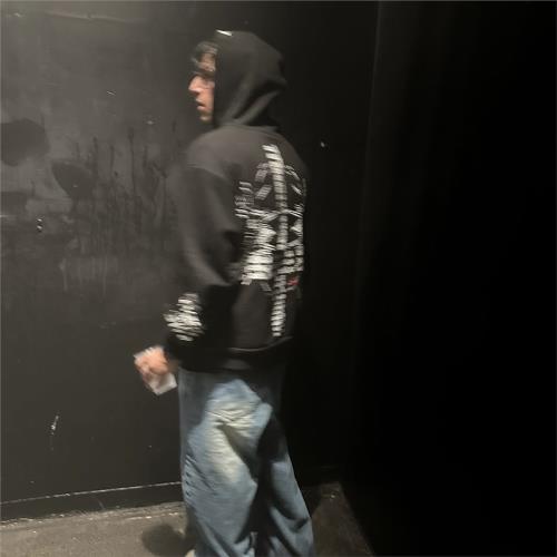 ken carson a great chaos tour hoddie 連帽拉鏈外套opium風格|衛衣