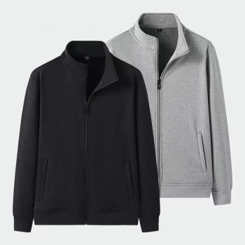 立領外套男生夾克拉鏈運動服開衫
