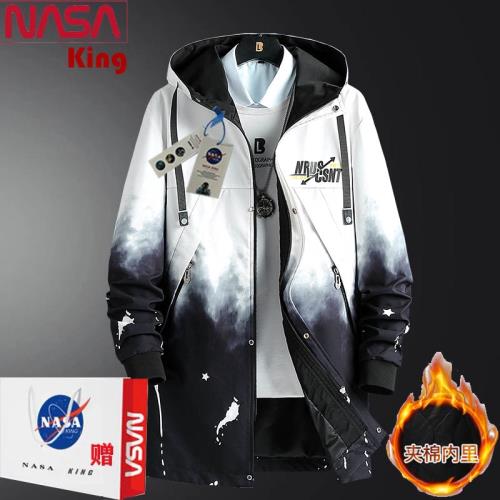 青少年風衣男夾克中長款韓版潮流男孩初中高中學生帥氣上衣外套男