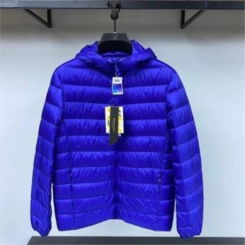 秋冬季輕薄短款中年爸爸羽絨棉服