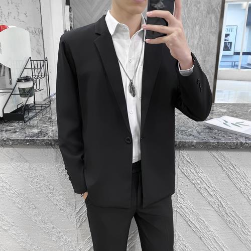 男士韓版修身伴郎結婚西服套裝