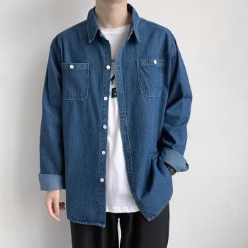 ins長袖秋裝衣服耐磨耐臟外套
