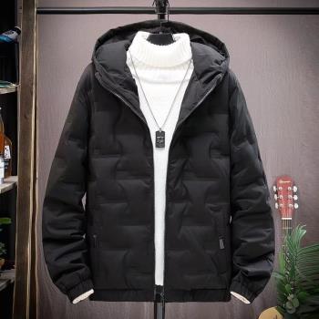 2022年新款冬裝潮牌棉衣男冬季羽絨棉服外套夾克短款加絨加厚棉襖