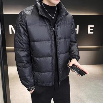 短款立領保暖高階冬裝輕薄羽絨服