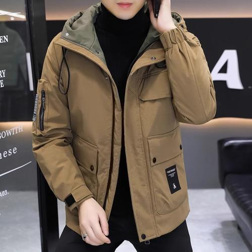 潮牌秋冬季男士棉衣外套2025新款爆款沖鋒衣棉服工裝棉襖加厚上衣