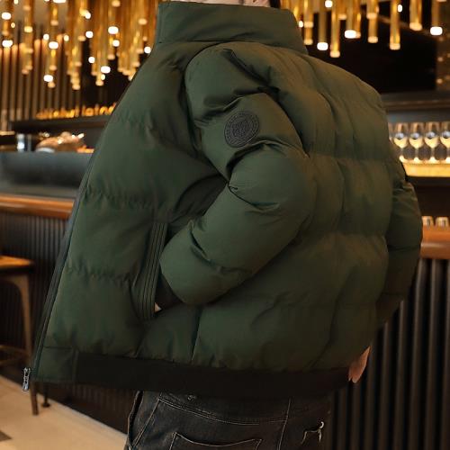 秋冬棉衣男潮流新款男士立領時尚面包服加厚保暖外套防風御寒棉襖