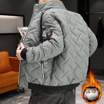 潮牌男生時尚冬季加厚禦寒棉服