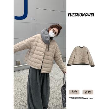 小個子短款羽絨服棉服女2024年新款冬季今年流行爆款棉衣棉襖外套