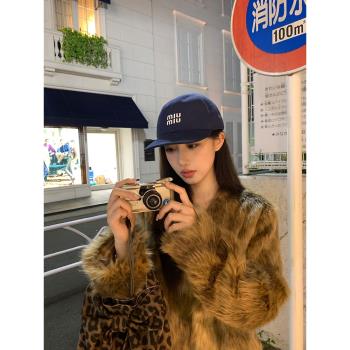 板栗可可Bankelili 閃光少女 萬年中古年度爆款版型皮草毛毛外套