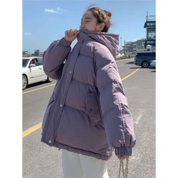 棉襖2023新款棉服女學生韓版寬松短款冬天外套加厚ins潮冬季棉衣
