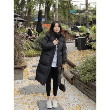 中長款時尚簡約保暖外套羽絨服