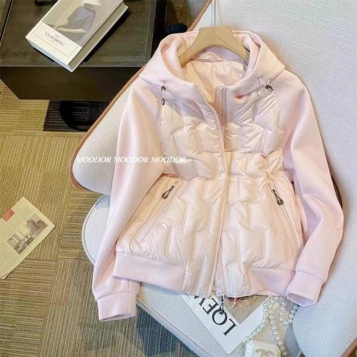 小香風羽絨棉衣女士2025冬季新款高級感歐貨深秋初冬加厚夾棉外套