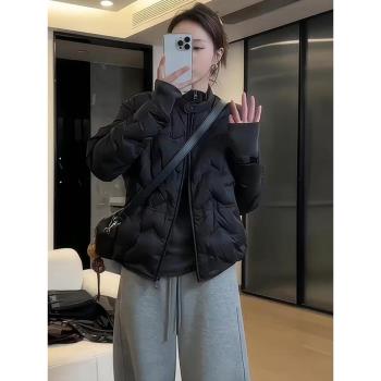 超好看棉服內膽輕薄女款冬季2025新款獨特設計感小眾保暖外套高階