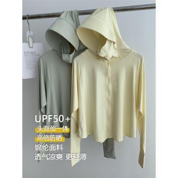 李喬優一體UPF50+輕薄涼感防曬衣