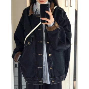 polo領牛仔外套女士2025夏季穿搭復古設計感小眾百搭寬松夾克上衣