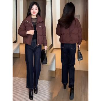 短款棉服女2024年新款冬季女士外套秋冬款棉衣今年流行爆款小棉襖