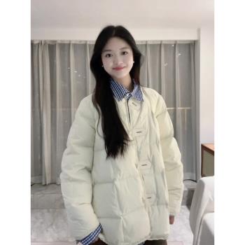 溫柔棉服女2024年新款冬季棉衣棉襖外套加厚休閑高階感超好看短款