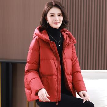 冬季嘉興時尚短款高品質羽絨服