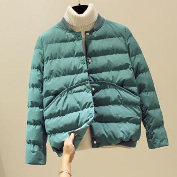 羽絨棉服2025年新款女冬季韓版寬松短款棒球服時尚加厚棉衣外套潮