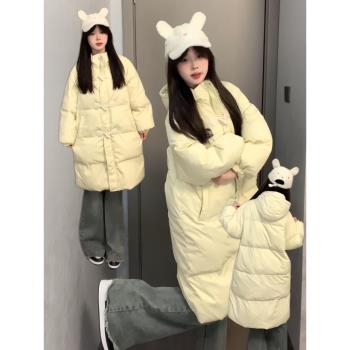 女冬季中長款韓系外套羽絨棉服