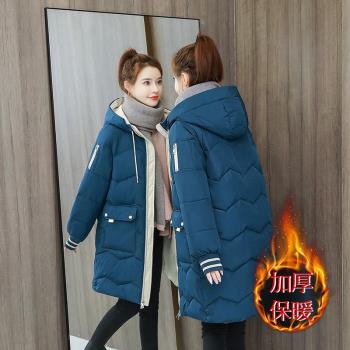 大碼中長款棉襖嘉興平湖羽絨棉服女款2024新款冬季棉襖外套女秋冬