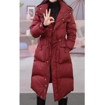 香依女冬季九江長款平湖羽絨服