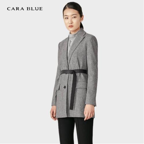 喀啦CARABLUE氣質通勤簡約百搭女士外套上衣KB193MWJ0107