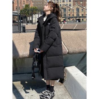 冬季棉服女2024新款外套中長款羽絨棉衣韓國高階感超好看棉襖加厚