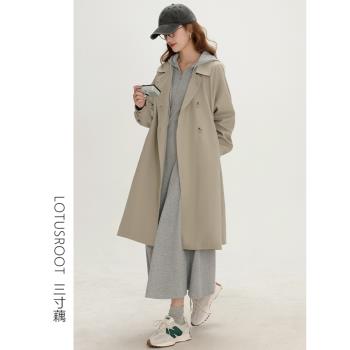 三寸藕【 莫扎格的琴聲】法式高階感風衣秋季寬松顯瘦中長款大衣