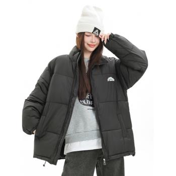 ykbk加厚保暖羽絨棉服韓版保暖外套男女款立領麵包服休閑百搭寬松