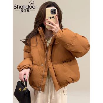 冬季棉服女士新款羽絨服加厚夾棉外套爆款洋氣短款棉襖小個子時尚