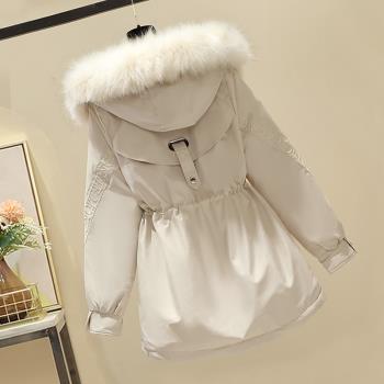 派克服女內裡可拆卸冬季2024年新款爆款加絨加厚外套棉襖棉衣棉服