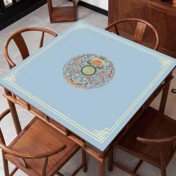 棋牌室隔音正方形防滑麻將桌墊撲克牌九墊防噪音耐磨牌桌墊加厚