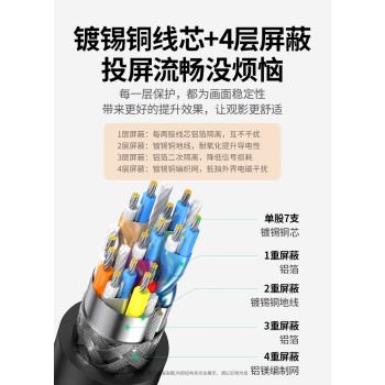 綠聯usb轉hdmi拓展塢vga轉換器typec介面筆記本電腦手機外接dp顯示器投影儀高畫質轉接頭電視機投屏同屏擴展器